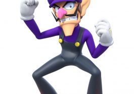 Waluigi (Super Mario) Costume - Super Mario Fancy Dress - Video Games