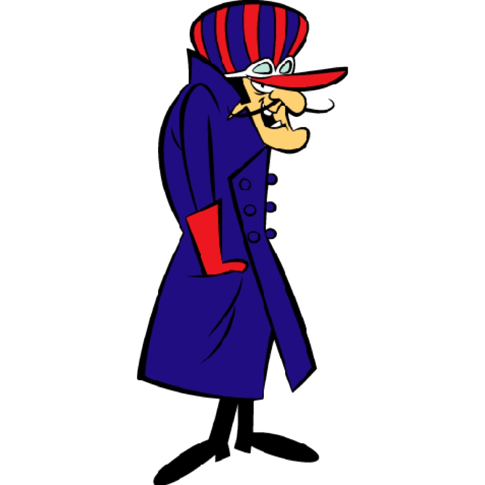 Dick Dastardly Costume - Wacky Races Fancy Dress