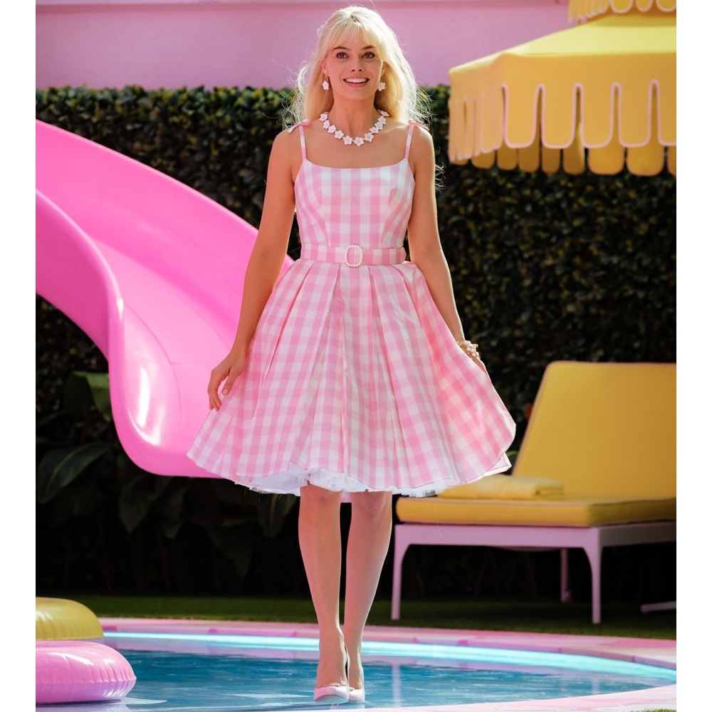 Dream House Barbie Costume - Barbie Movie 2023 Fancy Dress - Margot Robbie