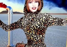 Shania Twain Costume - Leopard Print Fancy Dress Cosplay
