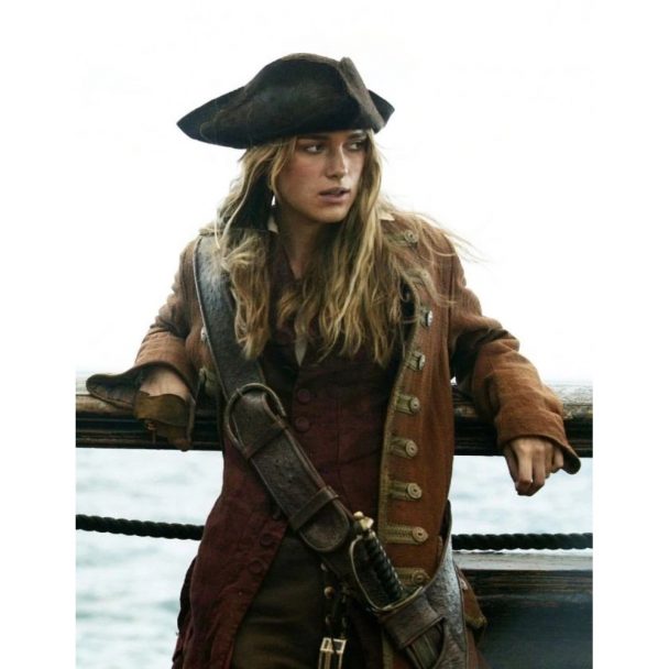 Elizabeth Swann Costume Pirates Of The Caribbean Fancy Dress 5952
