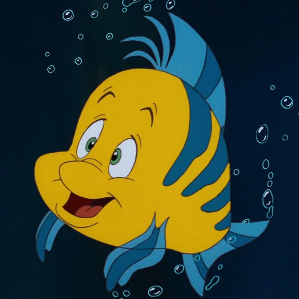 Flounder Costume - The Little Mermaid Fancy Dress