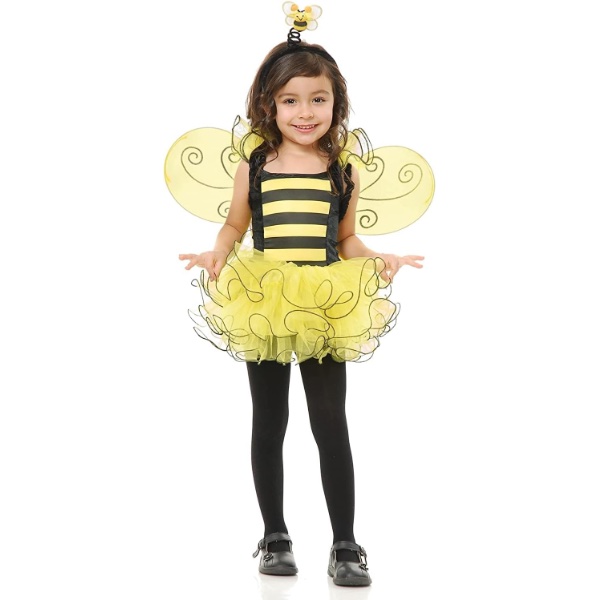 9 Adorable Toddler Girl Halloween Costumes That Capture the Imagination - Fancy Dress Ideas for Kids - Toddler Busy Bumblebee Costume
