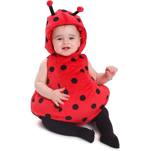 9 Adorable Toddler Girl Halloween Costumes That Capture the Imagination - Fancy Dress Ideas for Kids - Toddler Lovable Ladybug Costume