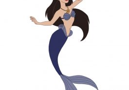 Vanessa Costume - The Little Mermaid Fancy Dress