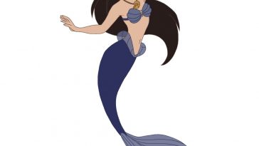 Vanessa Costume - The Little Mermaid Fancy Dress
