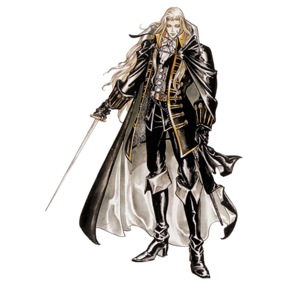 Alucard Costume - Castlevania Fancy Dress - TV Show - Game Halloween