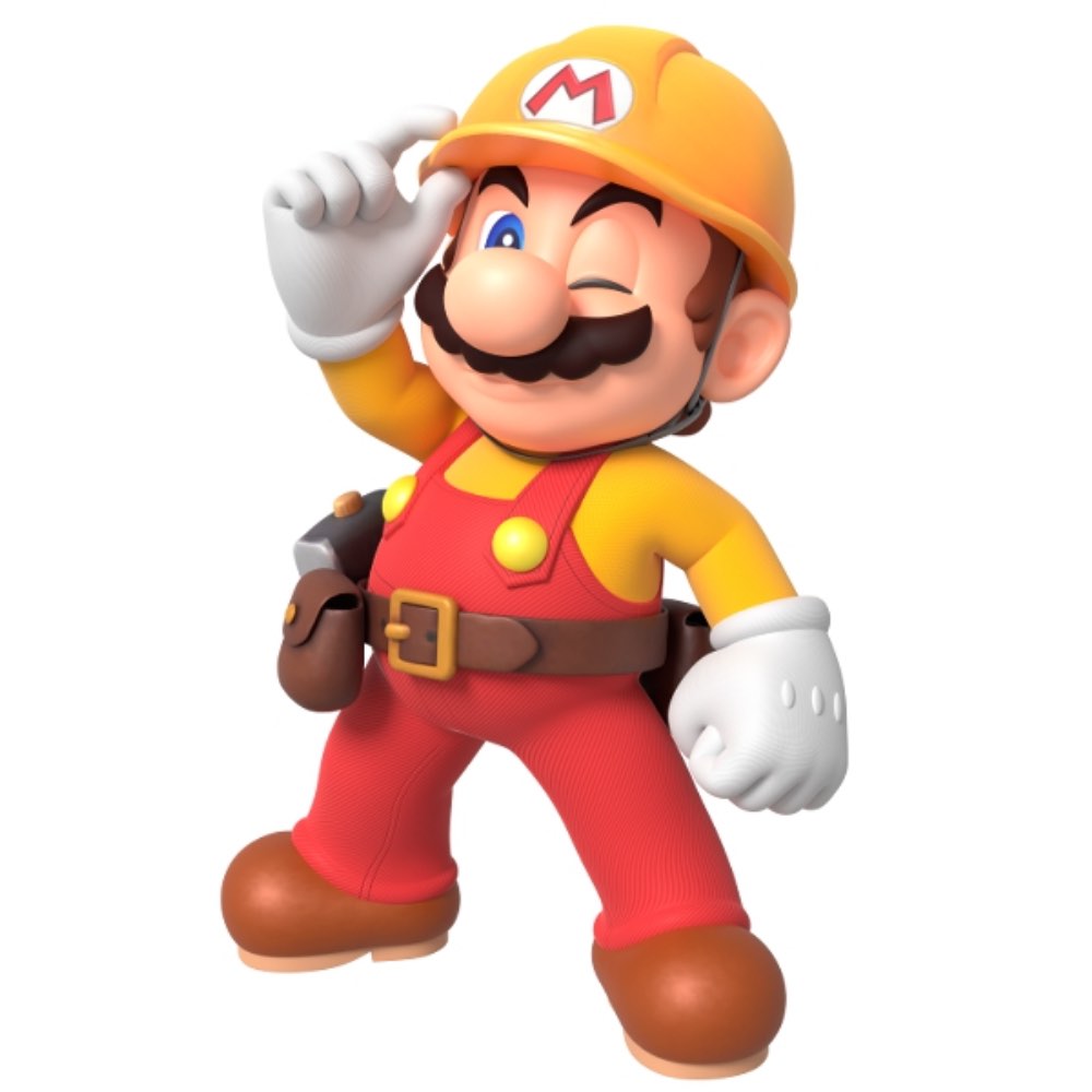 Builder Mario Costume - Super Mario - Nintendo Fancy Dress Halloween