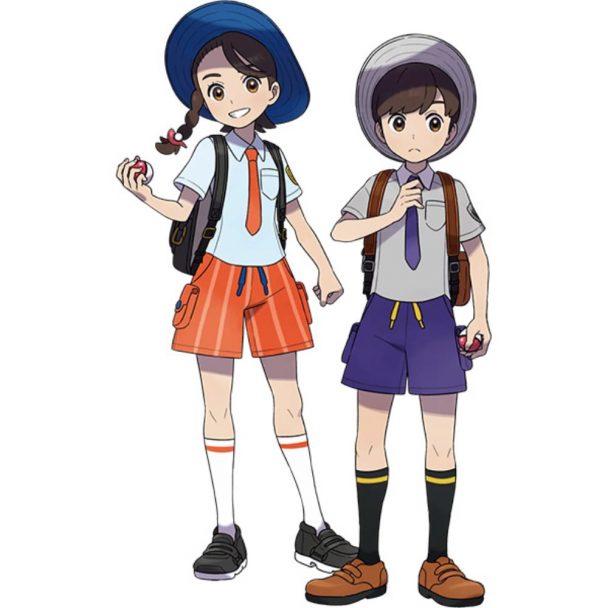 Pokemon Trainers from Pokemon Scarlet and Violet Costume