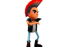 Spike from Subway Surfers Costume - Video Games Fancy Dress for Halloween