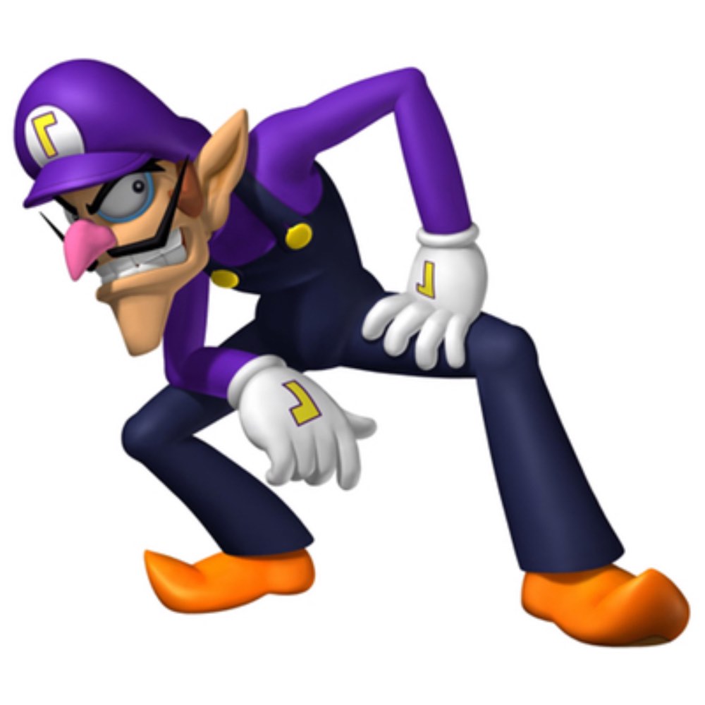 Waluigi Costume - Super Mario - Nintendo Fancy Dress Halloween