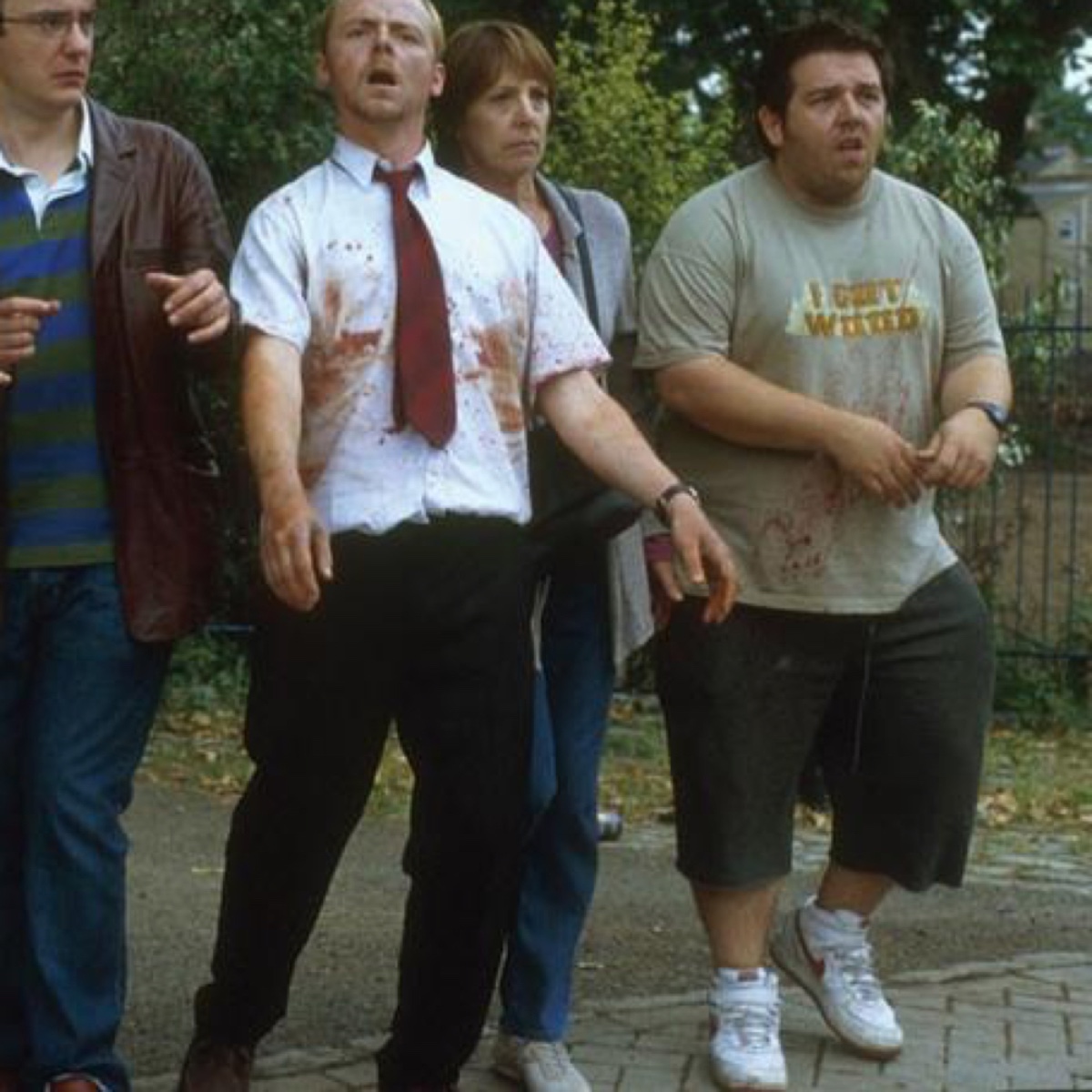Shaun of the Dead Costume - Shaun of the Dead Fancy Dress - Shaun and Ed Cosplay - Ed Sneakers