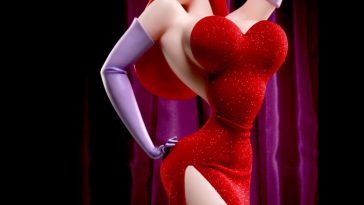 Jessica Rabbit Costume - Who Framed Roger Rabbit Fancy Dress - Red Dress