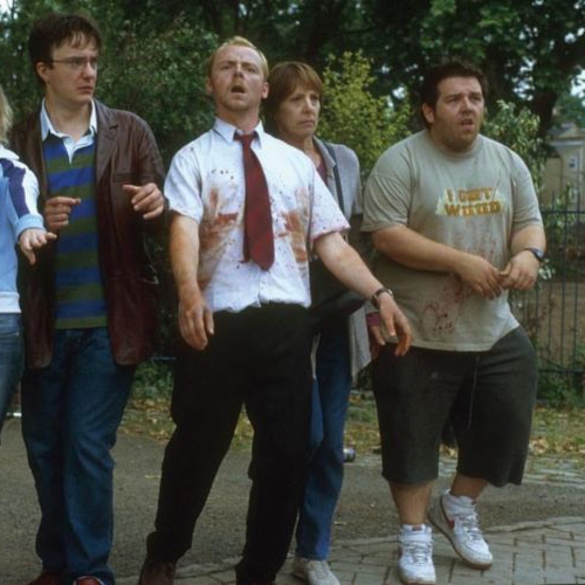 Shaun of the Dead Costume - Shaun of the Dead Fancy Dress - Shaun and Ed Cosplay - Shaun Black Shoes