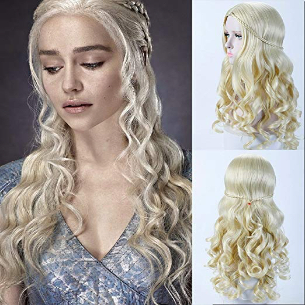 Daenerys Targaryen Costume - Daenerys Targaryen Hair Wig - Game of Thrones Costume