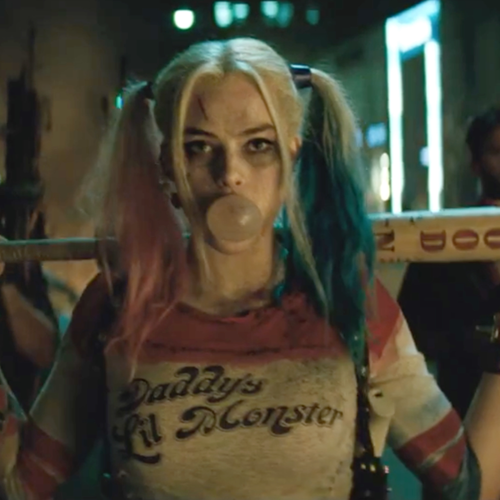 Margot Robbie Harley Quinn Costume - Harley Quinn wig hair - Suicide Squad Costume