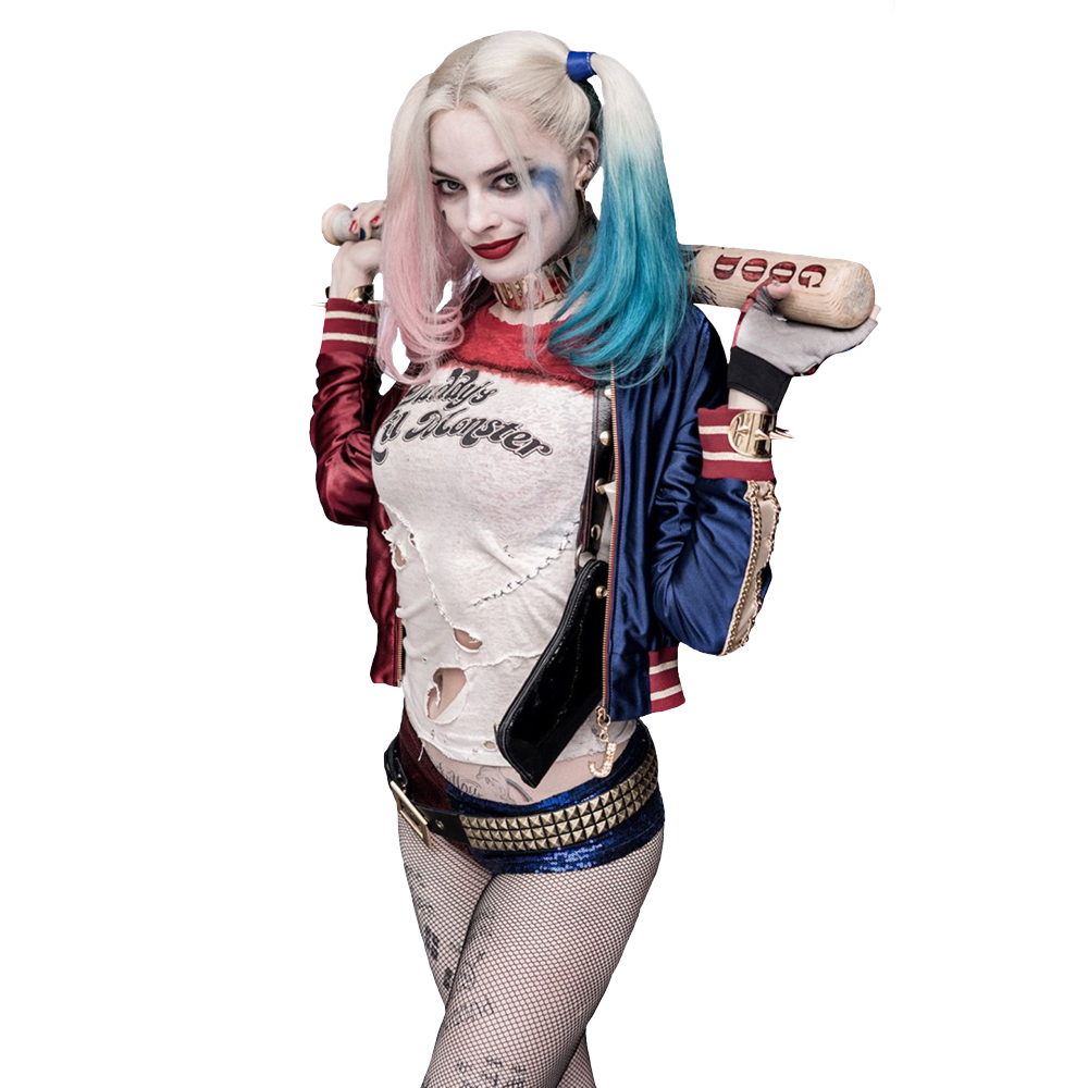 Margot Robbie Harley Quinn Costume - Harley Quinn t-shirt - Suicide Squad Costume