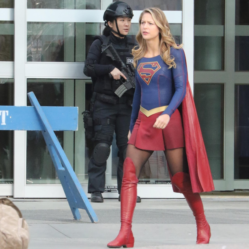 Supergirl Costume- Supergirl Boots