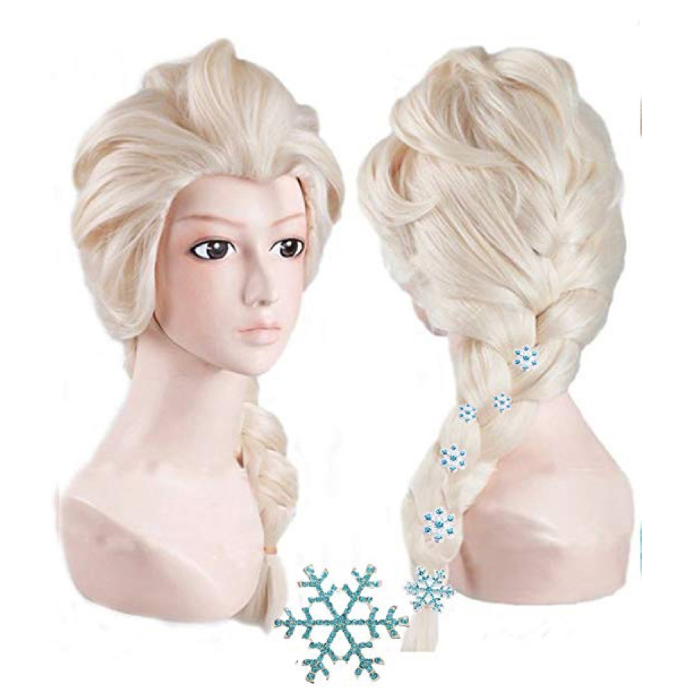 Elsa Frozen Costume - Elsa Hair Elsa Wig