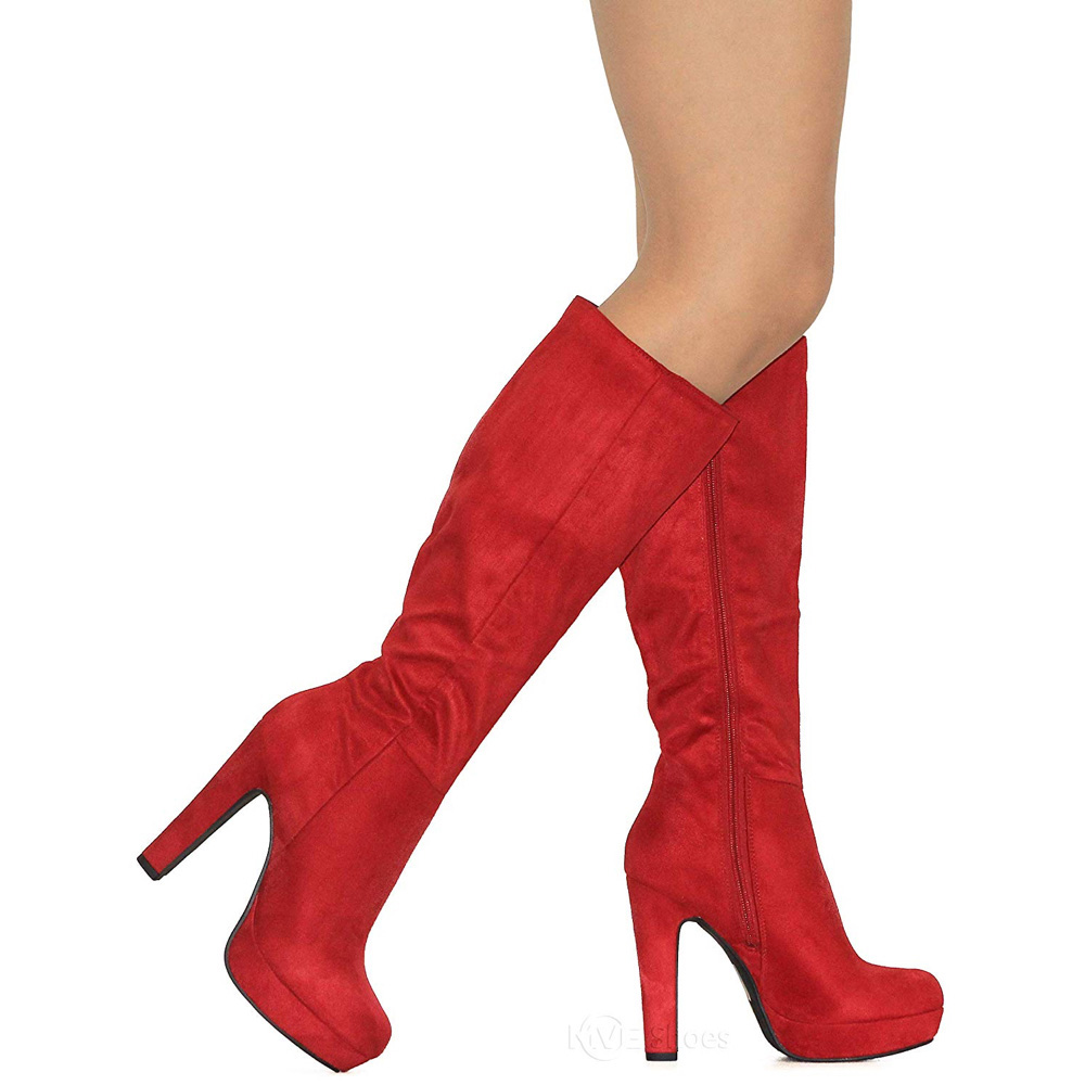 Ginger Spice Costume - Spice Girls Costume - Ginger Spice Red Boots
