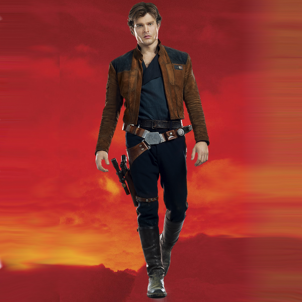 Han Solo Costume - Han Solo Boots - Solo A Star Wars Story Costume