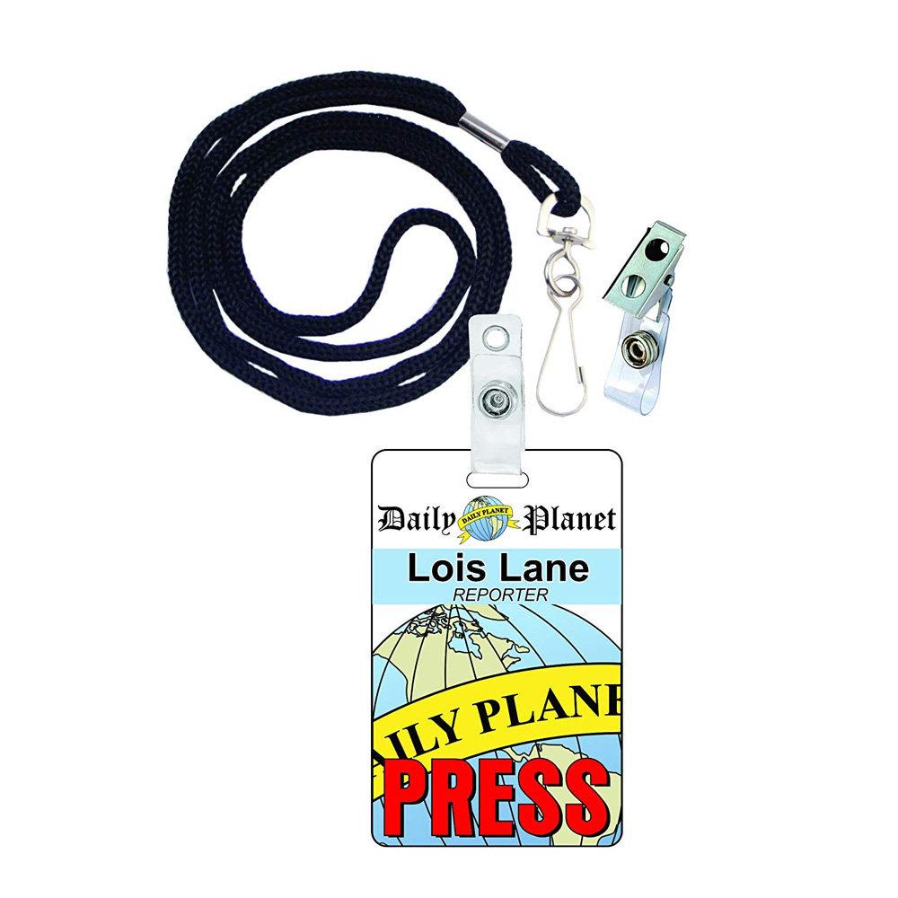 Lois Lane Costume - Lois Lane ID Badge- Man of Steel Costume