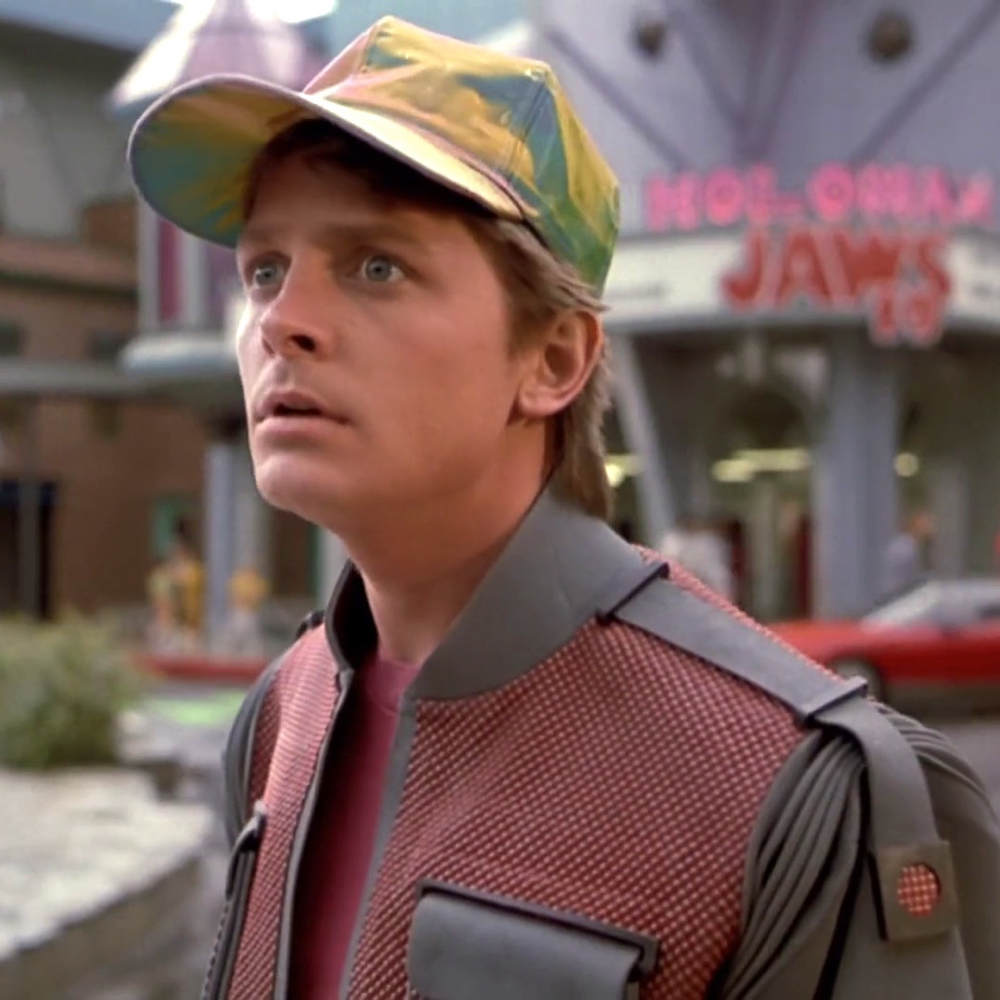 Marty McFly Costume - Marty McFly Cap