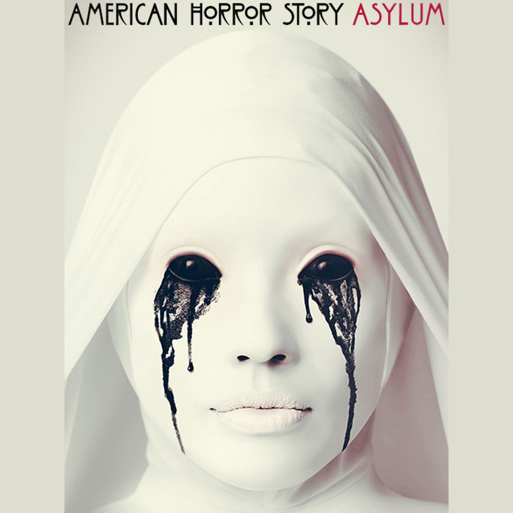 White Nun Costume - American Horror Story: Asylum - White Nun Black Face Paint